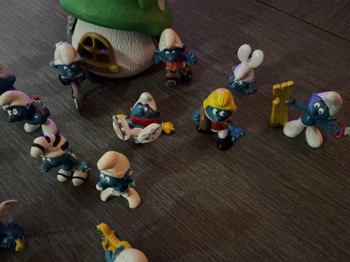 Schleich - Speelgoed Smurfen figuren set - 1960-1970 -, Antiek en Kunst, Antiek | Overige Antiek