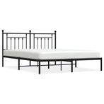 Bedframe Zwart | Retour Deal | Ruimtebesparend!, Huis en Inrichting, Verzenden, Nieuw, 180 cm, 200 cm