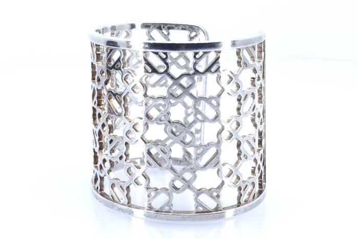 Hermès - Armband Chaine dAncre Passerelle Cuff LG - Silver, Handtassen en Accessoires, Armbanden