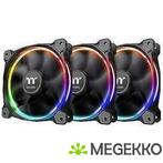 Thermaltake Riing Plus 12 RGB SYNC Edition 3 pack, Verzenden, Nieuw