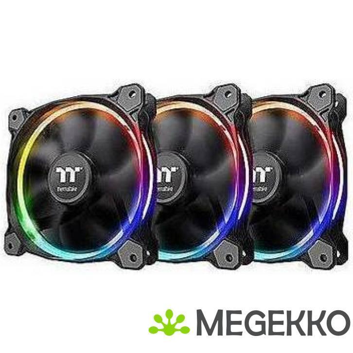 Thermaltake Riing Plus 12 RGB SYNC Edition 3 pack, Computers en Software, Computerkoelers, Nieuw, Verzenden