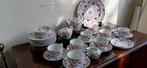 Large coffe service - August Warnecke China Purpur porcelain