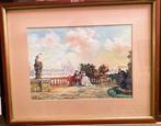 Aurelio Craffonara (1875-1975) - Venezia vista da una, Antiek en Kunst, Kunst | Schilderijen | Klassiek