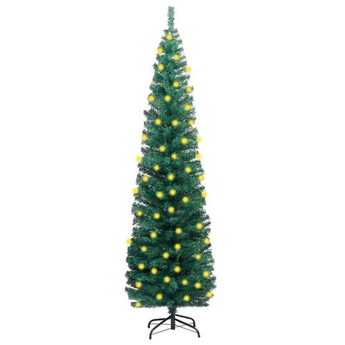 vidaXL Sapin de Noël artificiel mince, Divers, Noël, Neuf, Envoi