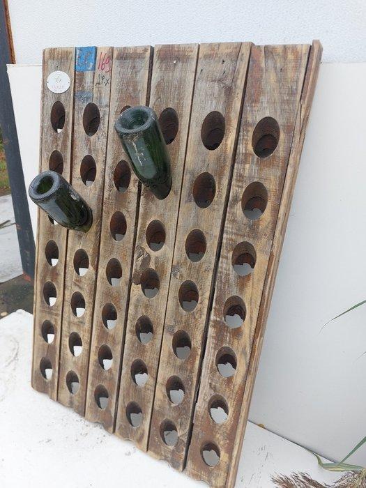 Wijnrek - Eik - Wijn-champagnerek, Antiek en Kunst, Curiosa en Brocante