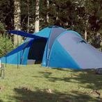 vidaXL Koepeltent 6-persoons waterdicht blauw, Caravans en Kamperen, Tenten, Verzenden, Nieuw