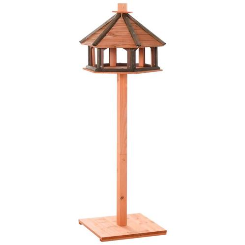 TRUUSK Vogelhuisje Houten Vogelhuisje Voederhuisje Vogeltafe, Dieren en Toebehoren, Vogels | Toebehoren, Verzenden