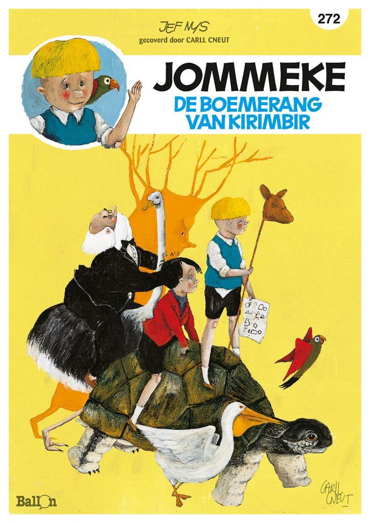 De boemerang van Kirimbir / Jommeke strip - nieuwe look /, Boeken, Stripverhalen, Gelezen, Verzenden