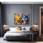 Canvas Fit - Alberto Ricardo - Pikachu & Sonic: Energía y, Nieuw