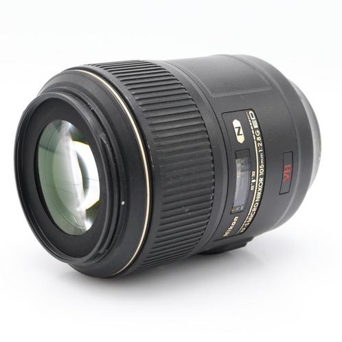 Nikon AF-S 105mm F/2.8G IF-ED VR Micro occasion, Audio, Tv en Foto, Foto | Lenzen en Objectieven, Zo goed als nieuw, Verzenden