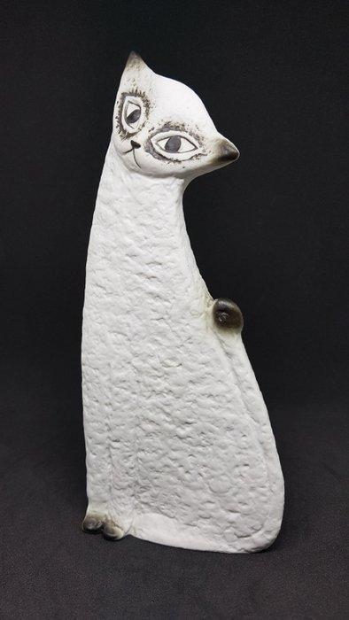 Royal Dux - Figurine - Stylized sitting cat - Porcelaine, Antiek en Kunst, Antiek | Glaswerk en Kristal