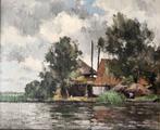 Chris van der Windt (1877-1952) - Boerderij bij de Kaag, Antiek en Kunst