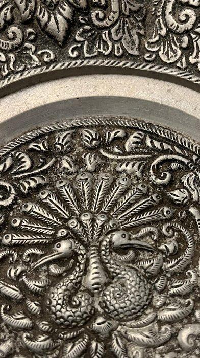 Schaal - Verzilverd - Pauwen, Antiquités & Art, Antiquités | Ustensiles de cuisine