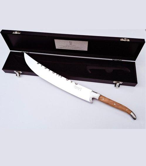 Laguiole - Champagne saber - Olive Wood handle - Style de, Antiek en Kunst, Antiek | Keukengerei