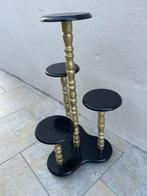 Plantentafel - Hout - Ontspan planten x4, Antiek en Kunst