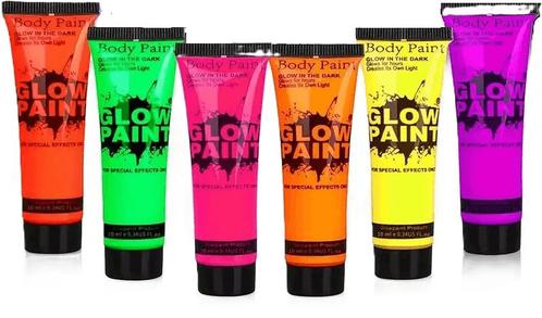 Blacklight Schmink  Oranje, Verzamelen, Rookartikelen, Aanstekers en Luciferdoosjes, Nieuw, Verzenden