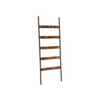 Ladderplank met 5 sporten - Handdoekladder - OP = OP - Su..., Verzenden, Nieuw, Bruin, Handdoekenrek