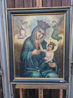 École italienne (XIX) - Madonna con Bambino, Antiek en Kunst