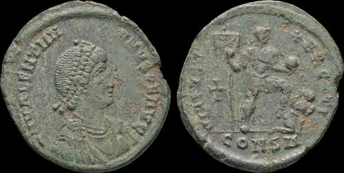 375-392ad Roman Valentinian Ii Ae24 emperor standing righ..., Postzegels en Munten, Munten en Bankbiljetten | Verzamelingen, Verzenden