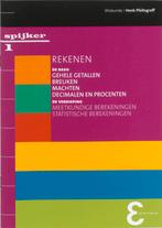Rekenen / Spijkerreeks / 1 9789050411110 H. Pflatzgraff, Verzenden, Zo goed als nieuw, H. Pflatzgraff