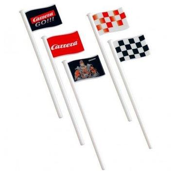 Carrera GO!!! en Digital 143 Vlaggenset - 61650, Verzenden