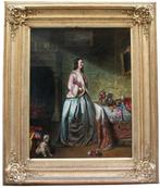 Moritz Deutsch (1815-1882) - In the front of the mirror, Antiek en Kunst