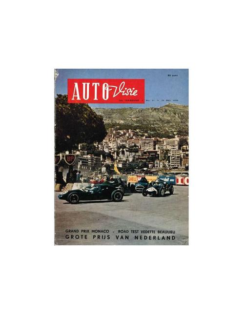 1958 AUTOVISIE MAGAZINE 11 NEDERLANDS, Boeken, Auto's | Folders en Tijdschriften, Ophalen of Verzenden