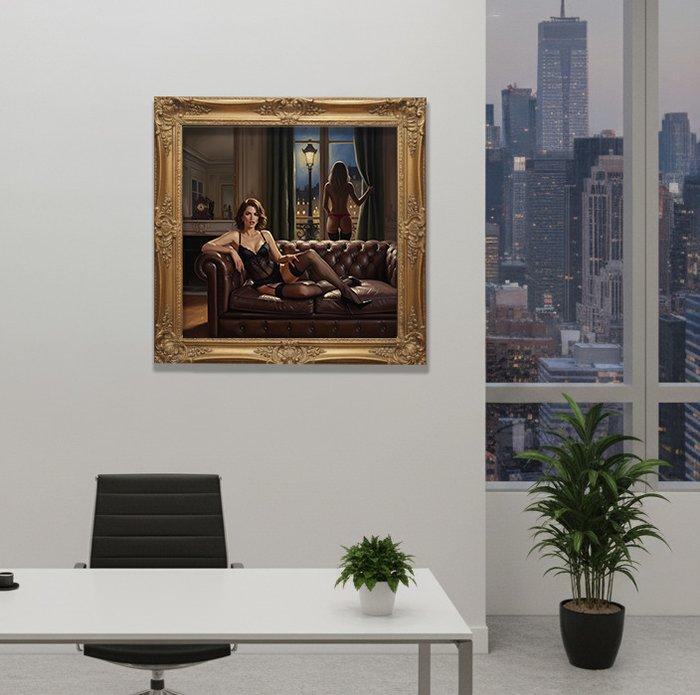 Le Yack - Midnight Confidences - Hand signed, Antiquités & Art, Art | Objets design