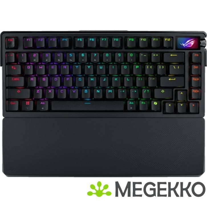 Asus ROG Azoth Extreme Draadloos Zwart, Computers en Software, Toetsenborden, Nieuw, Verzenden