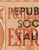 Italië 1944 - RSI - Espresso L. 2,50 quadratina met één, Postzegels en Munten, Postzegels | Europa | Italië, Gestempeld