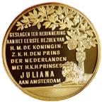 Nederland. Wilhelmina. Historical Medal (1910) / First