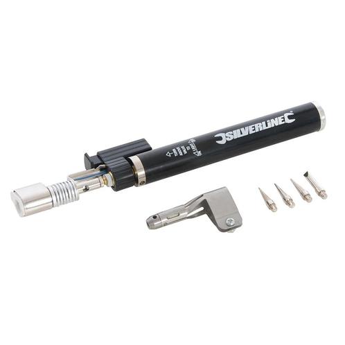 SILVERLINE Gas soldeerbout 195 mm, Doe-het-zelf en Bouw, Gereedschap | Handgereedschap, Nieuw, Ophalen of Verzenden