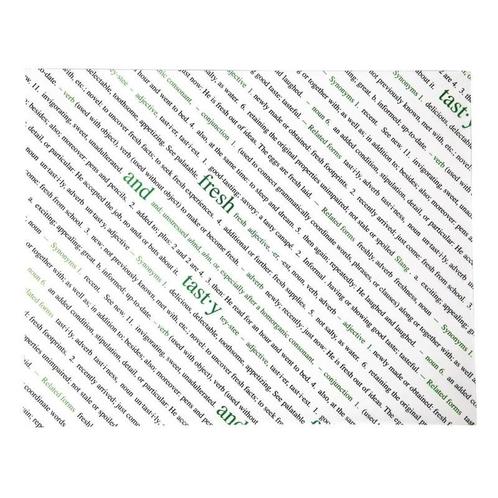 Fresh & Tasty vetvrij papier | 500 stuks | 25,5(h) x, Zakelijke goederen, Horeca | Keukenapparatuur, Nieuw in verpakking, Verzenden