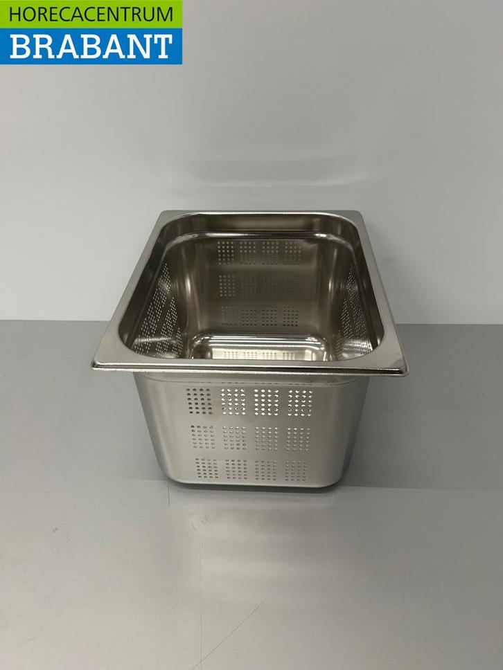 Bac Gastronorm perforé en acier inoxydable Bac GN Bac 1/2 GN, Articles professionnels, Horeca | Équipement de cuisine, Envoi