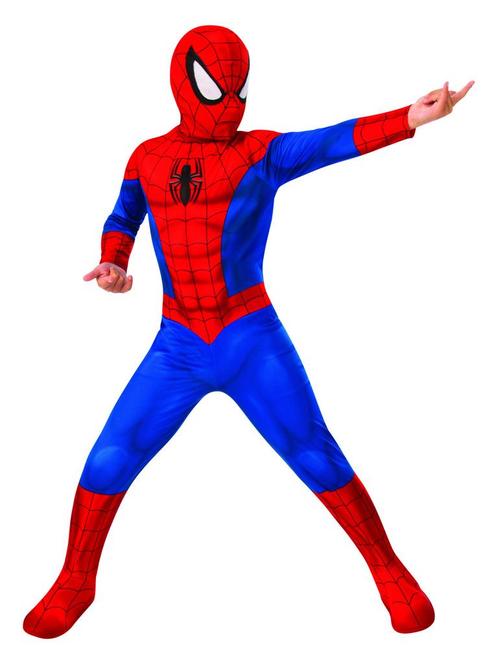 Spiderman Kostuum Gespierd Kind, Kinderen en Baby's, Carnavalskleding en Verkleedspullen, Nieuw, Verzenden