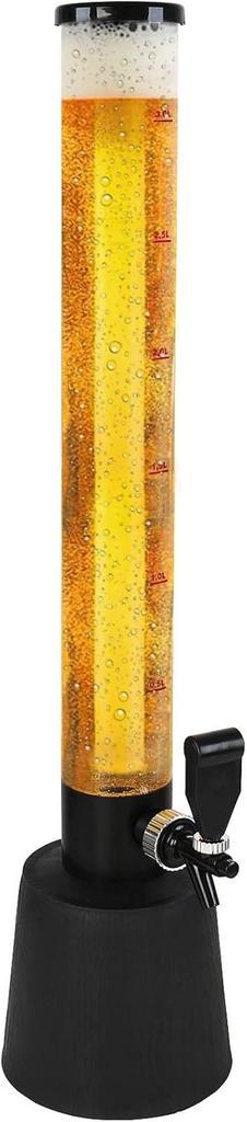 Jago® Bierzuil met tapkraan, 3,5 l, 90 cm hoog, vulstandindi, Huis en Inrichting, Overige Huis en Inrichting, Verzenden