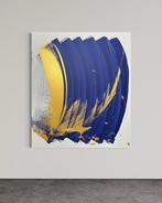 Eren - Golden Blue - XXL, Antiek en Kunst, Kunst | Schilderijen | Modern