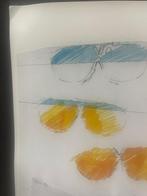 Mario Schifano (1934-1998) - Occhiali, Antiek en Kunst