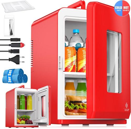 KESSER® Tafelmodel Koelkast 15 Liter AC DC 220-240V en 12V -, Huis en Inrichting, Woonaccessoires | Overige, Verzenden