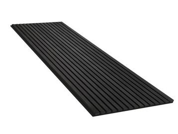 Veiling - 6x Akoestisch wandpaneel 280x60 cm black zwart 3 beschikbaar voor biedingen