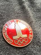 Insigne USSR Soviet Union large badge 1980 Moscow Olympics -