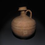 Oud-Romeins Terracotta Vaat. 3e eeuw na Christus. 23 cm
