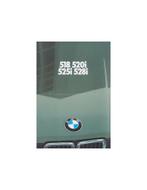 1981 BMW 5 SERIE BROCHURE NEDERLANDS