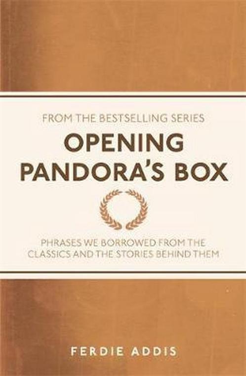 Opening Pandoras Box 9781782430230, Livres, Livres Autre, Envoi