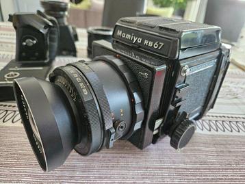 Mamiya-Sekor Rb 67 + 127mm + 65mm + 2x converter + acc.