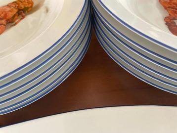 Richard Ginori - Serveerset voor vis (28) - Servies voor
