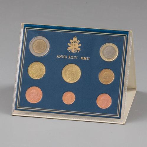 Vatican. Year Set (BU) 2002  (Sans Prix de Réserve), Postzegels en Munten, Munten | Europa | Euromunten