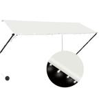 Luifel Creme 300x150cm | Retour Deal | -46% Korting!, Verzenden, Nieuw, 150 tot 300 cm, 250 cm tot 450 cm