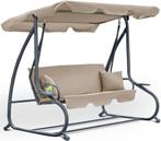 Schommelbank - 3-zits - beige - 230 x 127 x 172 cm, Kinderen en Baby's, Ophalen of Verzenden, Nieuw