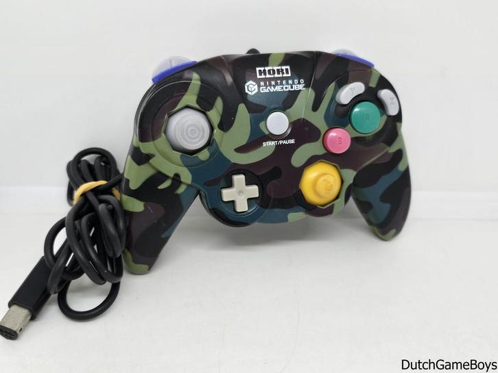 Nintendo Gamecube - Controller - Hori - Camouflage, Games en Spelcomputers, Spelcomputers | Nintendo GameCube, Gebruikt, Verzenden